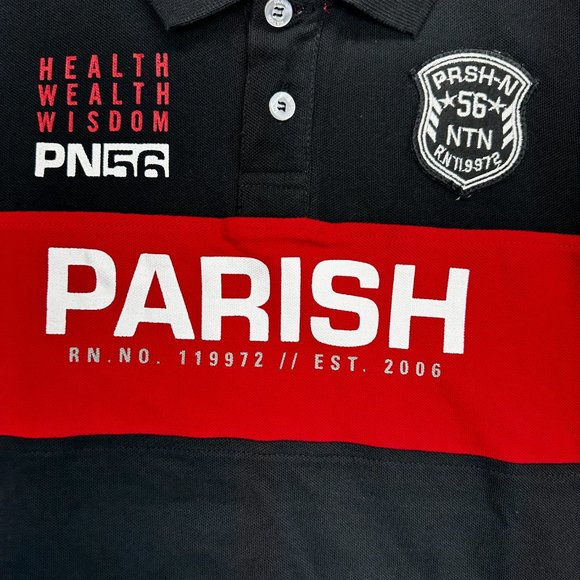Parish Nation Color Block Polo (7/XL) - Picture 4 of 6